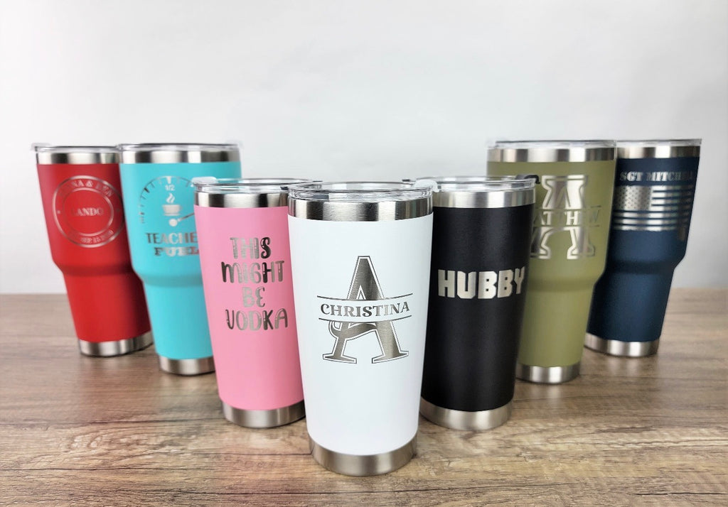 Laser Engraved Tumbler 20oz
